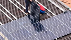 Sončna elektrarna na hiši