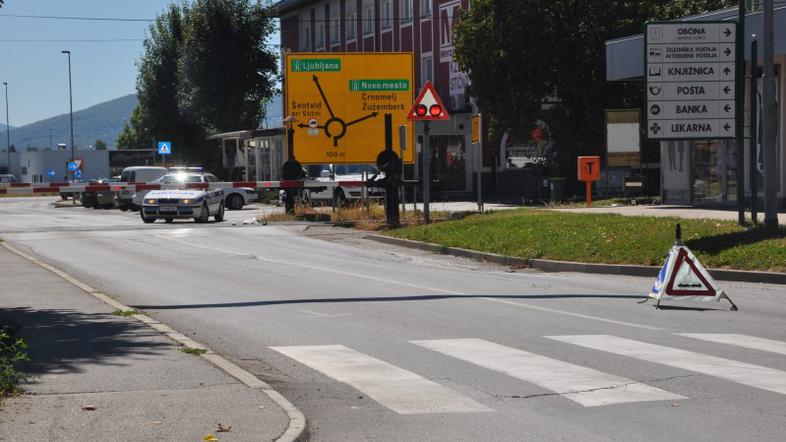 Nesreča v Ivančni Gorici.