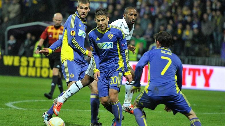 Mejač Cvijanović Filipović Defoe Maribor Tottenham Evropska liga Ljudski vrt