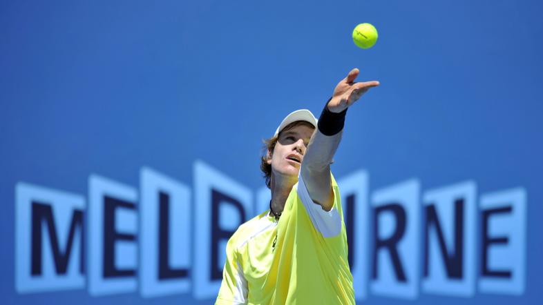 Blaž Kavčič je najvišje uvrščeni Slovenec na lestvici ATP ta hip. (Foto: EPA)