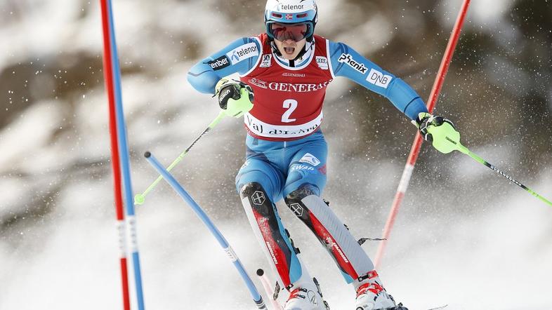 Henrik Kristoffersen slalom