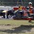 Sebastian Vettel VN Japonske Suzuka nesreča