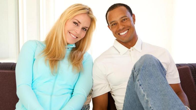 Tiger Woods, lindsey vonn, par, facebook