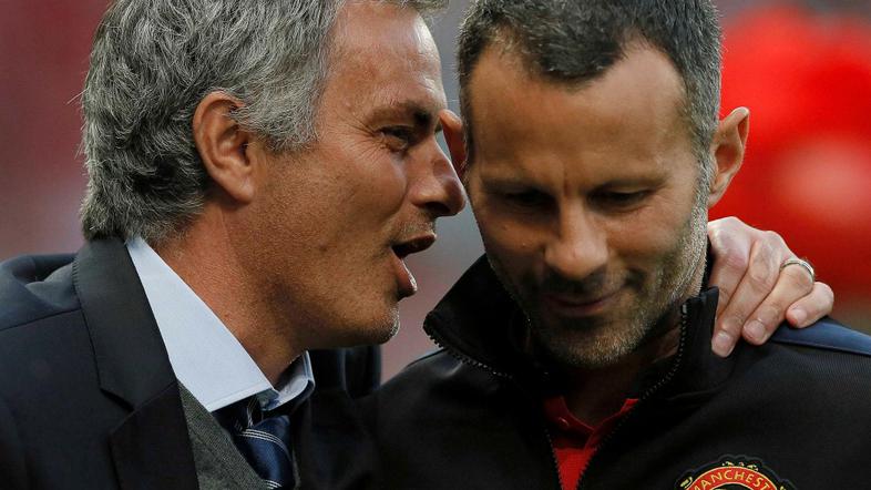 Giggs Mourinho Manchester United Chelsea Premier League Anglija liga prvenstvo