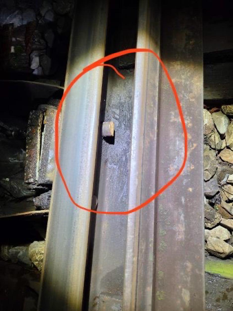 Iztirjenje vlaka na Gorenjskem | Avtor: SŽ