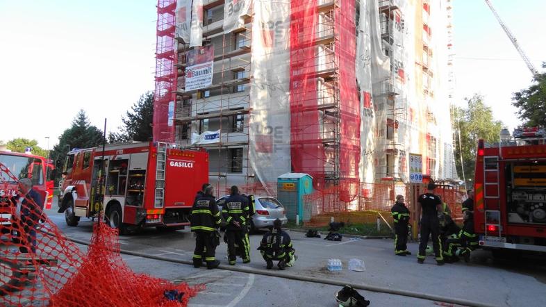 Požar v študentskem domu v Mariboru