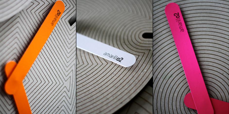 Stenska ura Amarillo2. Oblikovanje: 2y1DEA.