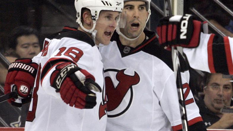 Igralci New Jerseya v gosteh že devet tekem ne poznajo poraza. Foto: AFP