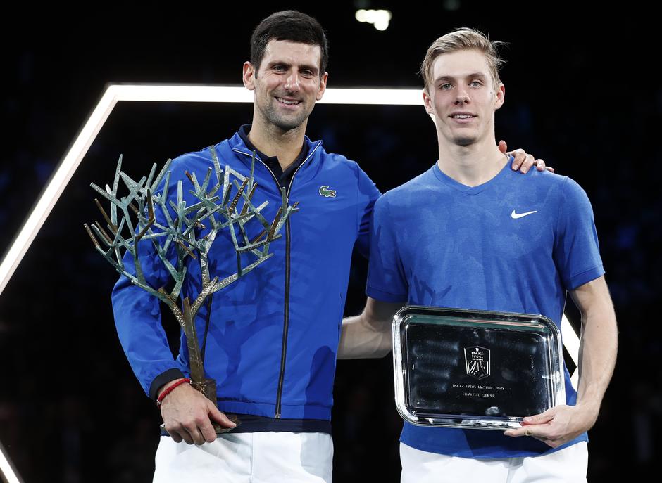 Novak Đoković Denis Šapovalov | Avtor: Epa