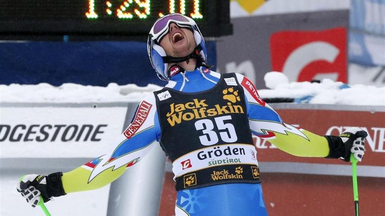 Perko smuk Val Gardena svetovni pokal alpsko smučanje