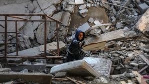 Gaza ruševine otrok