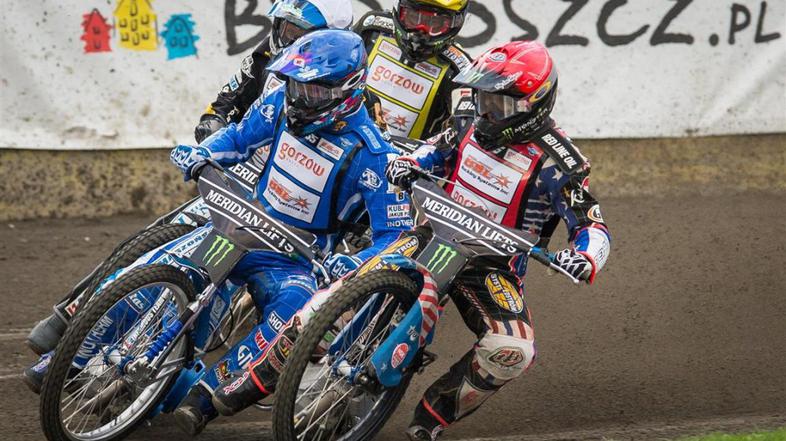 Hancock Jonsson Žagar (moder) Woffinden FIM Speedway Grand Prix Bydgoszcz