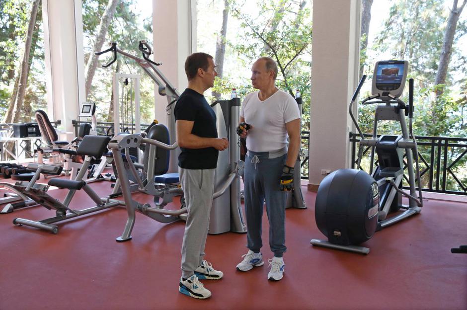 Putin, Medvedev | Avtor: EPA