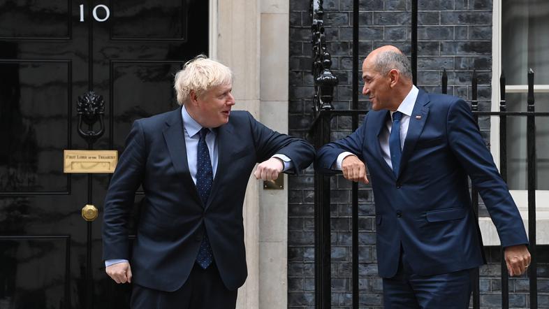 Janez Janša, Boris Johnson