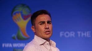 Cannavaro SP 2014 pred žrebom Costa do Sauipe resort Sao Joao da Mata Bahia