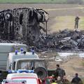 Letalo je po strmoglavljenju zgorelo. (Foto: AP)