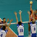 Odbojkarji ACH Volleya so doma klonili proti moskovskemu Dinamu.