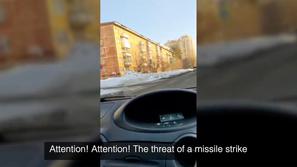 Rusija lažni alarm siren za zračni napad