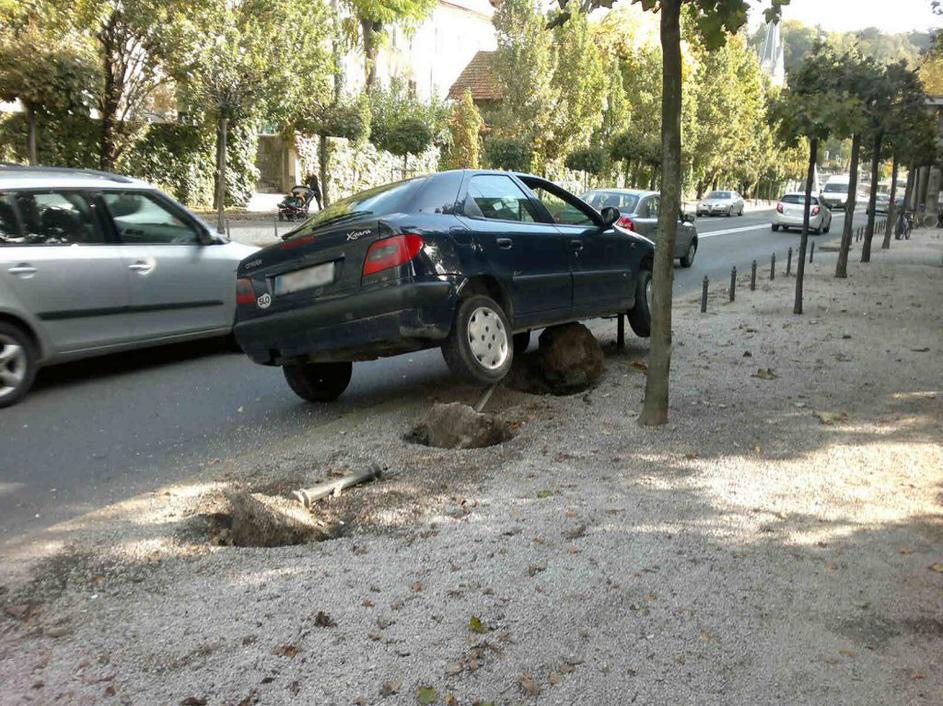 Parkiranje na Zoisovi