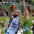 Slovenija Grčija EuroBasket Stožice Ljubljana Spanoulis Vidmar