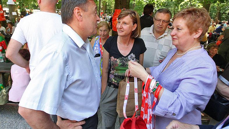 Župan Zoran Janković svoji predhodnici Danici Simšič ni dovolil, da bi mu okoli 