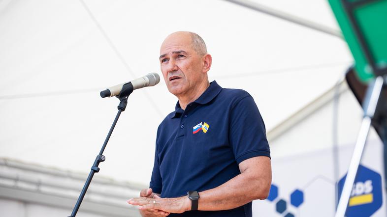 Janez Janša letni zbor SDS