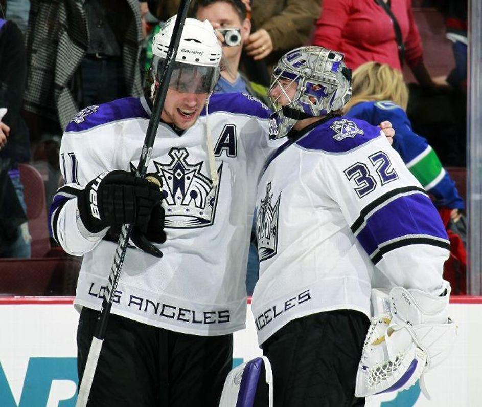 NHL vancouver Canucks Los Angeles King Anže Kopitar gol v končnici