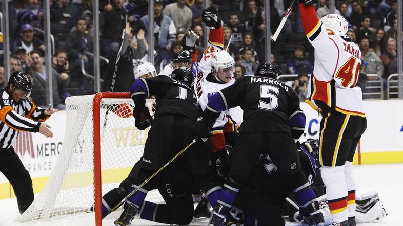 Kings so tokrat klonili po podaljšku. (Foto: Reuters)