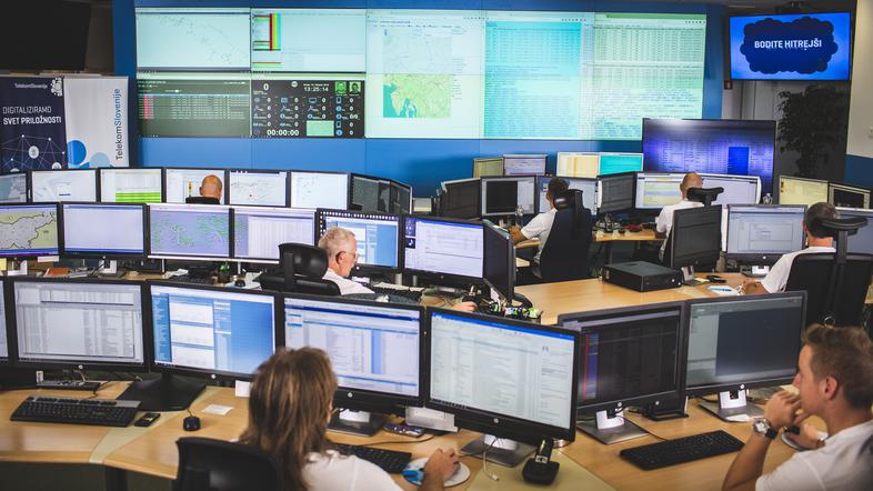 Nadzorno-operativni center, Telekom Slovenija