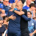 Pep Guardiola in Enzo Maresca