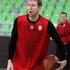 Union Olimpija Galatasaray trening Stožice Darius Songaila Darius Songaila