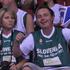 slovenski navijači Slovenija ZDA SP košarka 2010