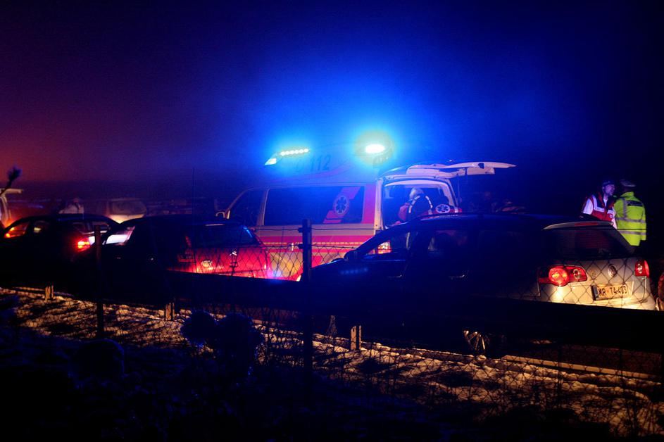 prometna nesreča, dolenjska avtocesta, nalet, vozila