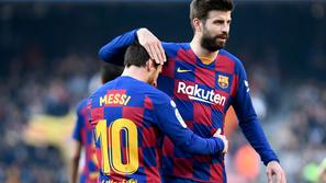 Lionel Messi Gerard Pique