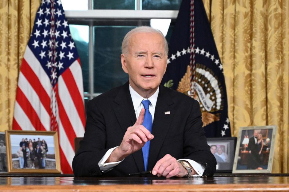 Joe Biden, poslovilni nagovor | Avtor: epa