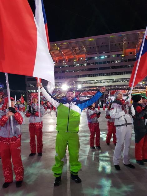 Filip Flsar PyeongChang 2018 zaključna slovesnost