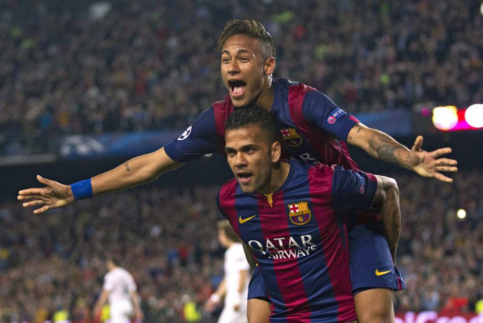 Dani Alves, Neymar | Avtor: EPA