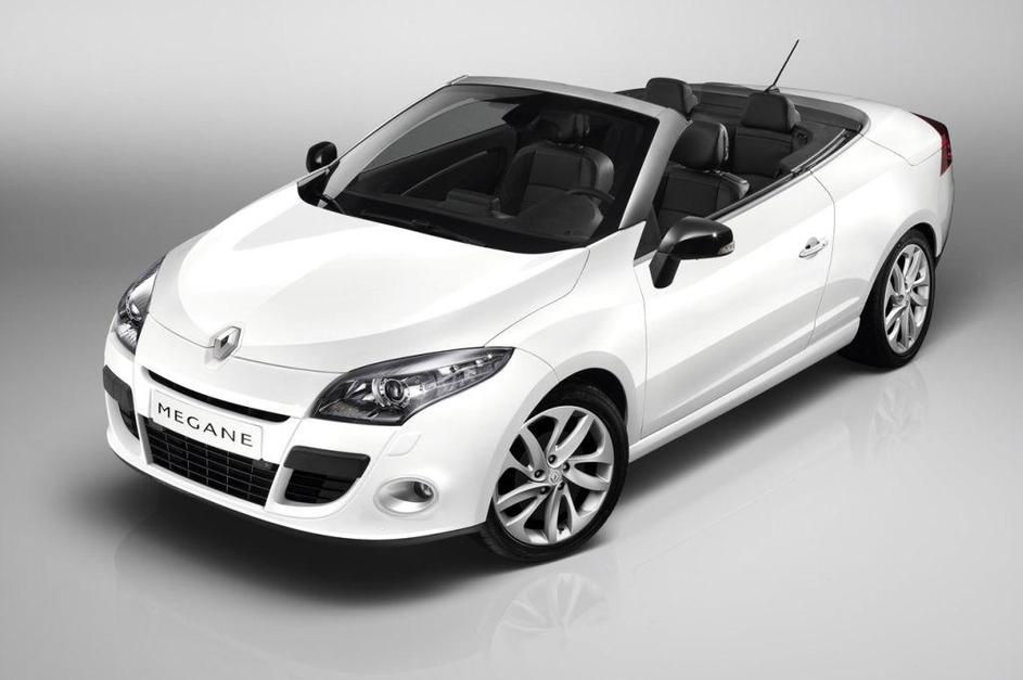 Prostornina prtljažnega prostora renault megana CC je 417 litrov, oziroma 211 li