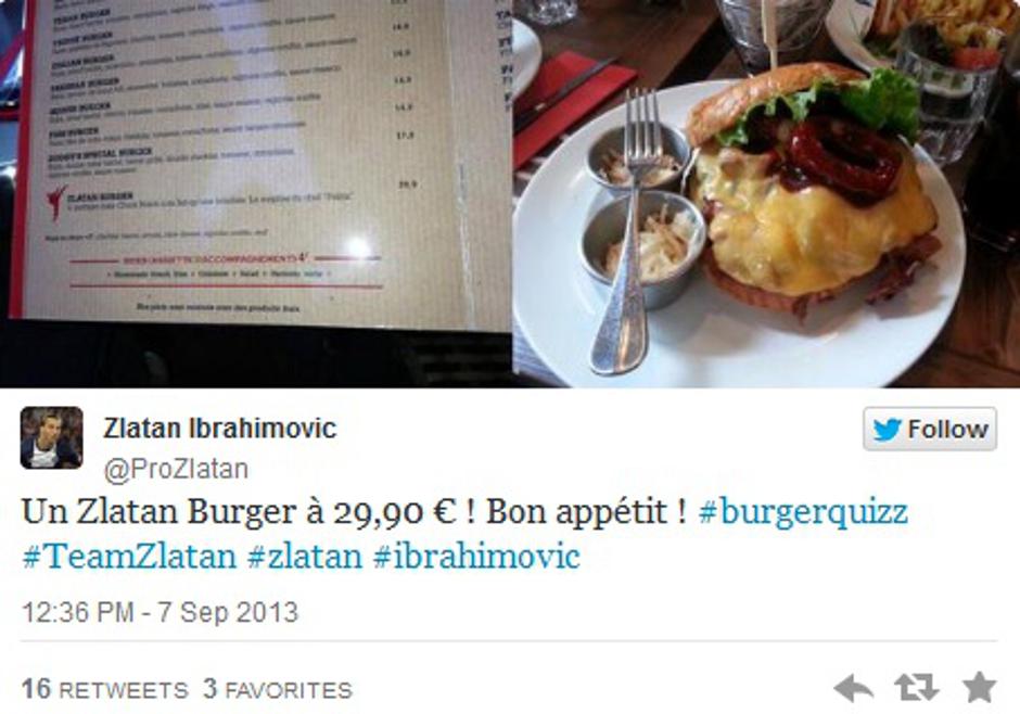 ibrahimović tvit | Avtor: Reševalni pas/Twitter