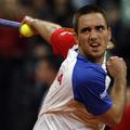 Viktor Troicki je Srbiji priboril odločilno zmago v finalu. (Foto: Reuters)