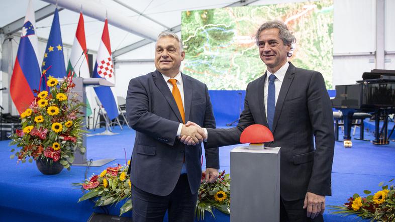 Robert Golob in Viktor Orban