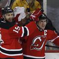 New Jersey Devils Zach Parise  Travis Zajac