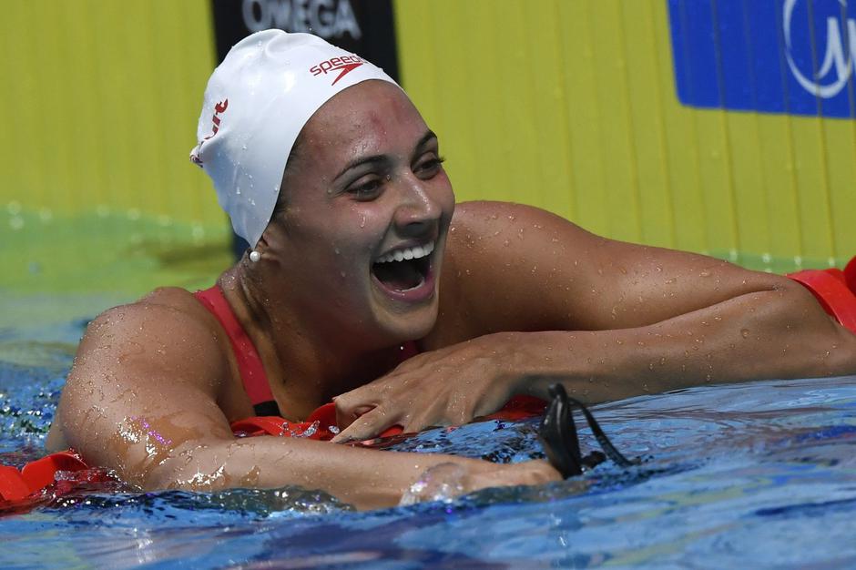 kylie masse, plavanje | Avtor: EPA