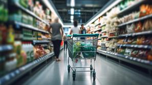 nakupovalni voziček trgovina