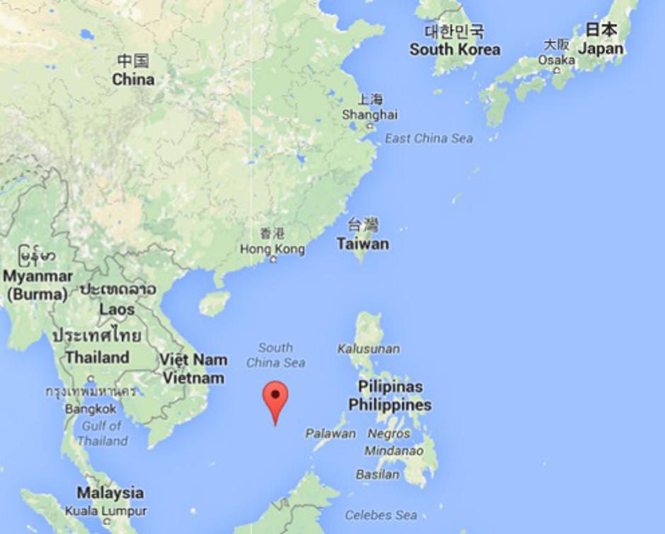 Spratly islands | Avtor: maps.google.com