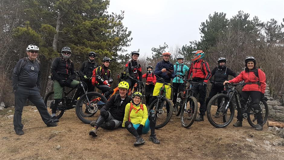 gorska kolesarska pot Škabrijelka | Avtor: Arhiv društva TCS