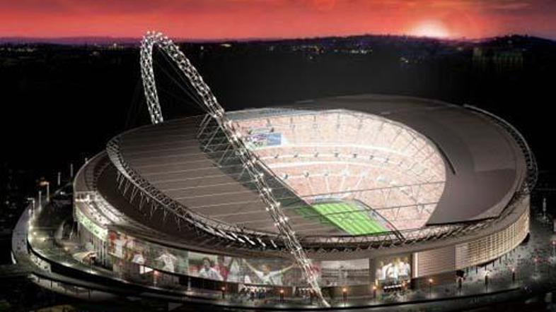 Wembley – spektakularni objekt, ki vzame sapo.