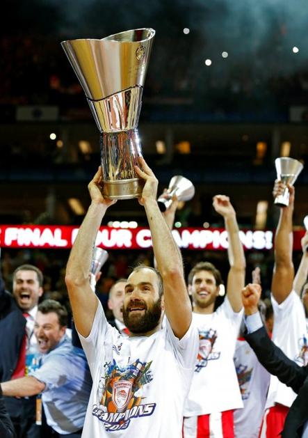 Spanoulis Olympiakos Olympiacos Real Madrid Evroliga Final 4 four London O2 Aren