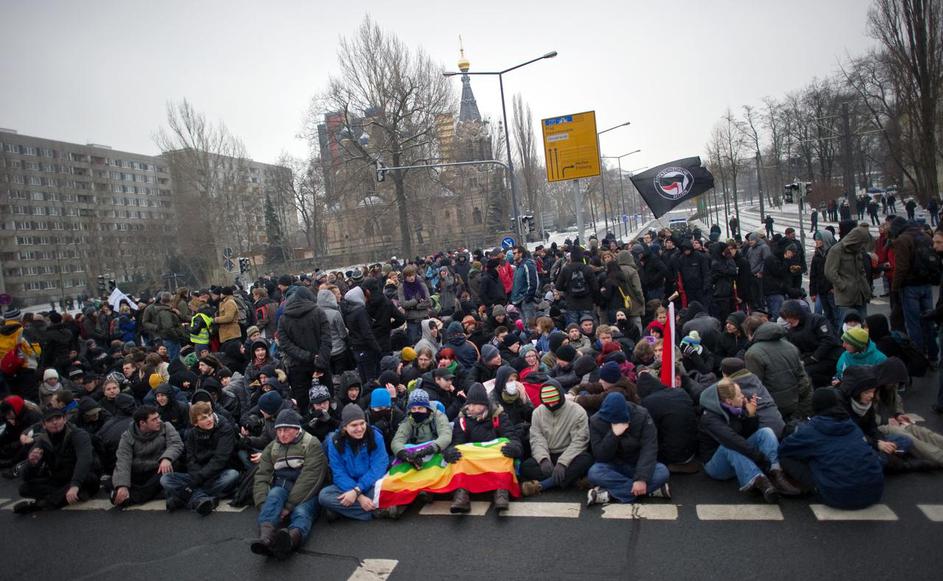 Dresden protesti neonacistov in njihovih nasprotnikov