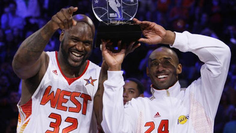 Naziv MVP sta si razdelila Shaq in Kobe.